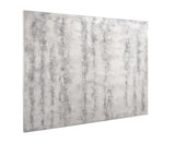 Bassett Gray Shadow Canvas Art