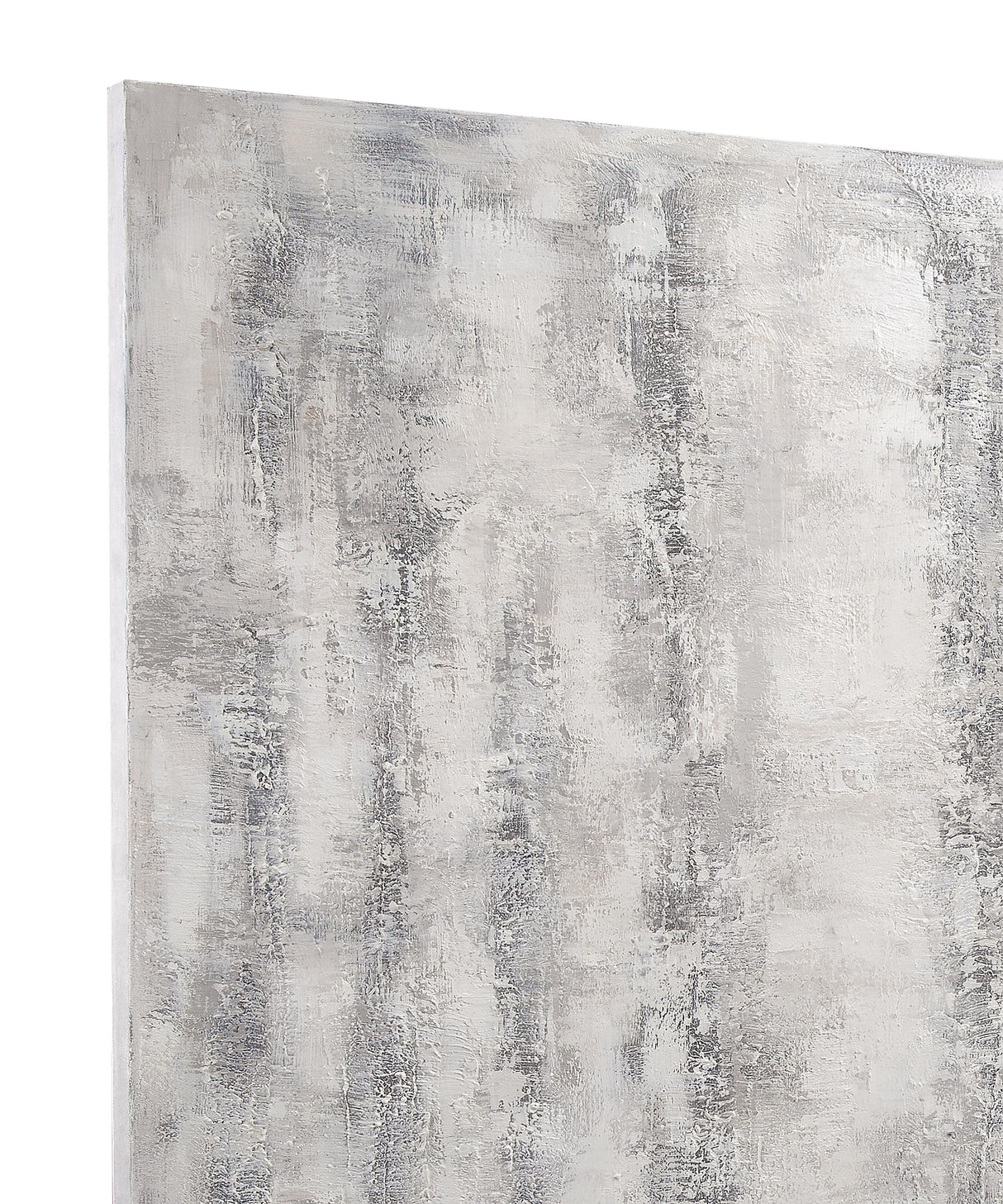 Bassett Gray Shadow Canvas Art