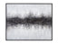 Bassett Black Divided Framed Canvas