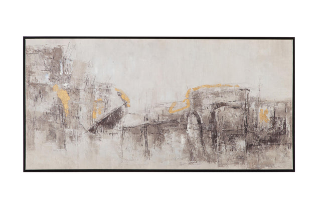 Bassett Black Frame About Town Framed Canvas