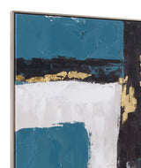 Bassett Silver Frame Around About Framed Canvas