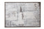 Bassett Light Gray, Dark Gray, Greige, White, Brown Frame Triad Framed Canvas