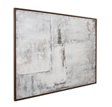 Bassett Brown Triad Framed Canvas