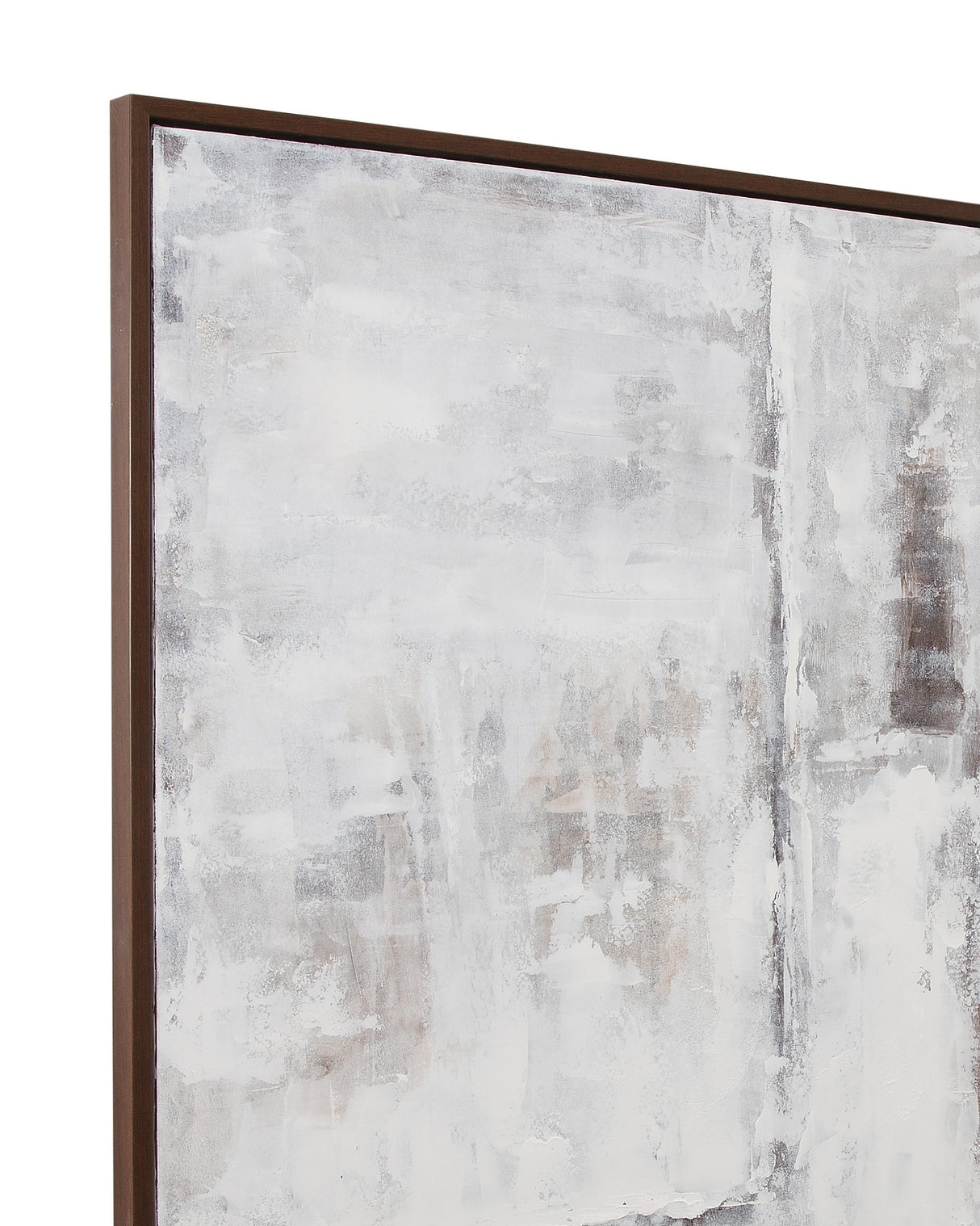 Bassett Brown Triad Framed Canvas
