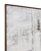 Bassett Brown Triad Framed Canvas