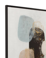 Bassett Black Athena Framed Canvas s/2