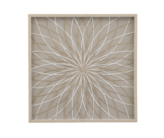 Bassett Tan Bengaline Wall Art