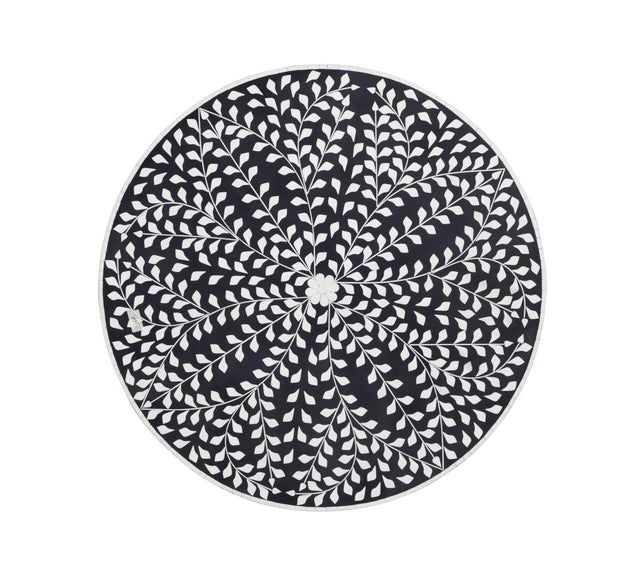 Bassett Black/White Everlasting Wall Art