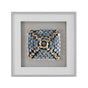Bassett Silver Frame Roselle Wall Art