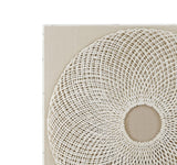 Bassett White Fleetwood Wall Art