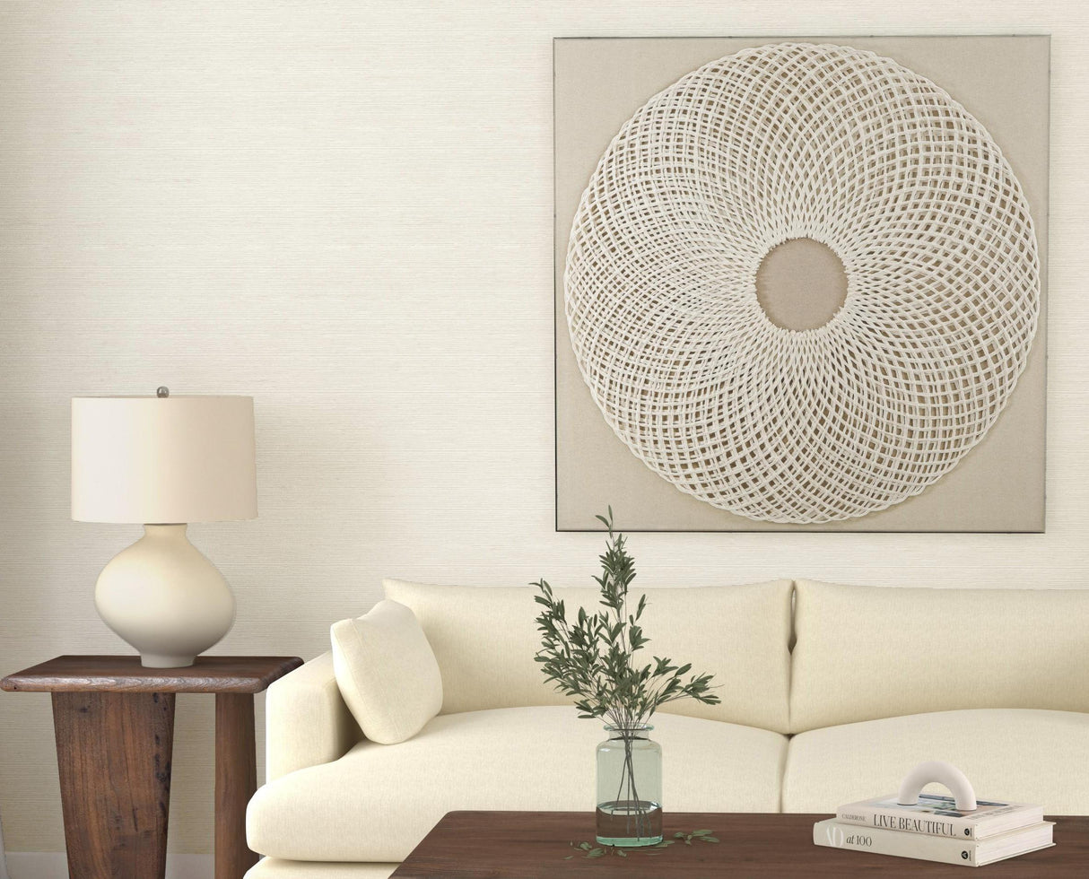 Bassett White Fleetwood Wall Art