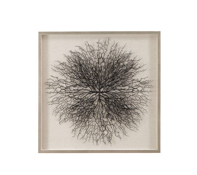Bassett Silver Frame Gracee Wall Art