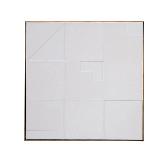 Bassett Ant Gold Frame Adema Wall Art