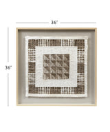 Bassett Natural Frame Taughtrope Wall Art