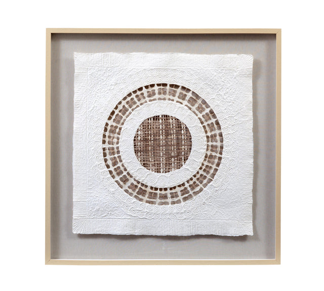 Bassett Natural Frame Tightrope Wall Art