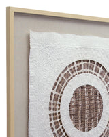 Bassett Natural Frame Tightrope Wall Art