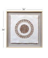 Bassett Natural Frame Tightrope Wall Art