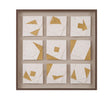 Bassett Brown Frame Framework Wall Art