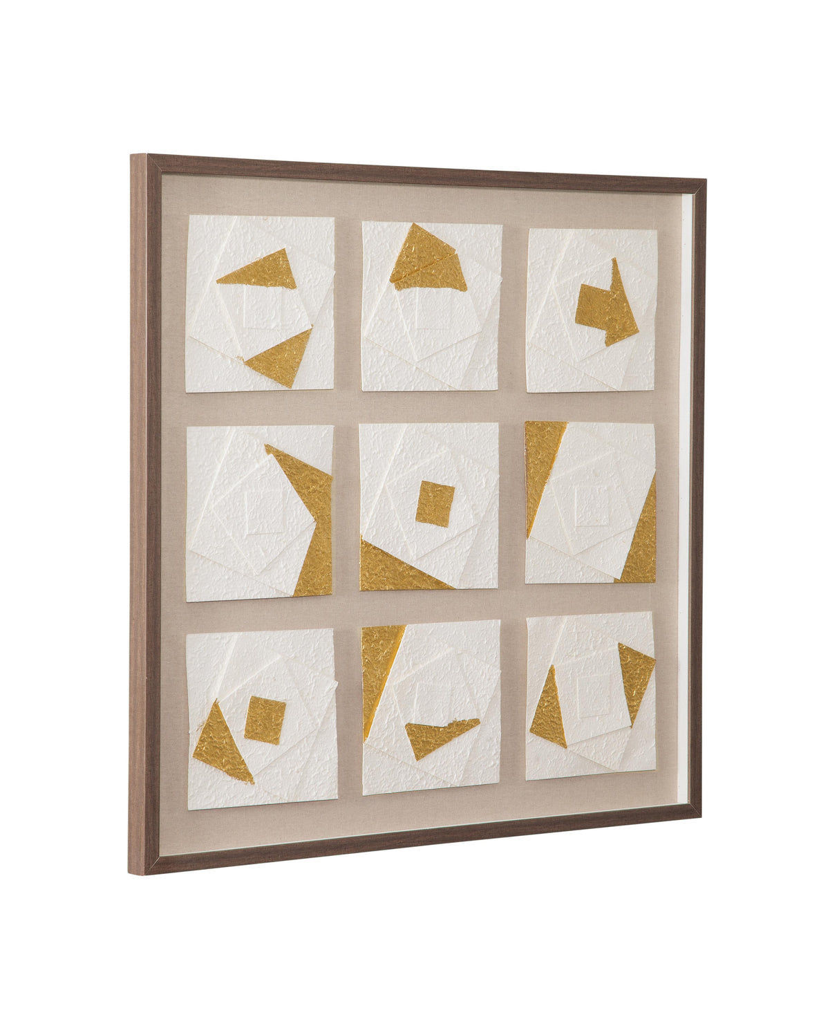 Bassett Brown Frame Framework Wall Art