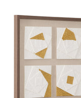 Bassett Brown Frame Framework Wall Art