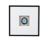 Bassett Black Frame Crystal Geode Wall Art