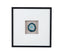 Bassett Black Frame Crystal Geode Wall Art