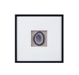 Bassett Black Frame Crystal Geode II Wall Art