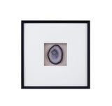 Bassett Black Frame Crystal Geode II Wall Art