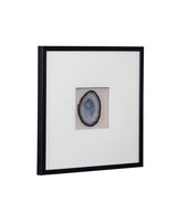Bassett Black Frame Crystal Geode II Wall Art