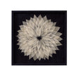 Bassett Black Frame Translucent Leaf Wall Art