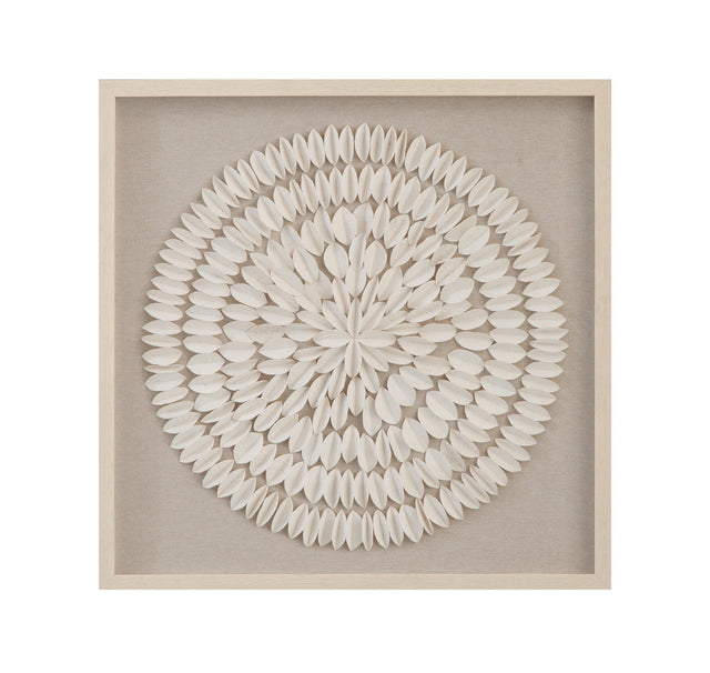 Bassett Cream Frame Donellie Wall Art