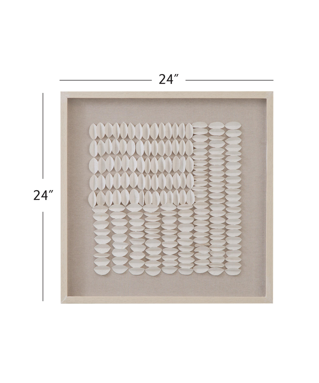 Bassett Cream Frame Baquio Wall Art