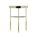 Bassett Polished Gold Delilah Accent Table