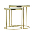 Bassett Gold Bridget Nesting Tables