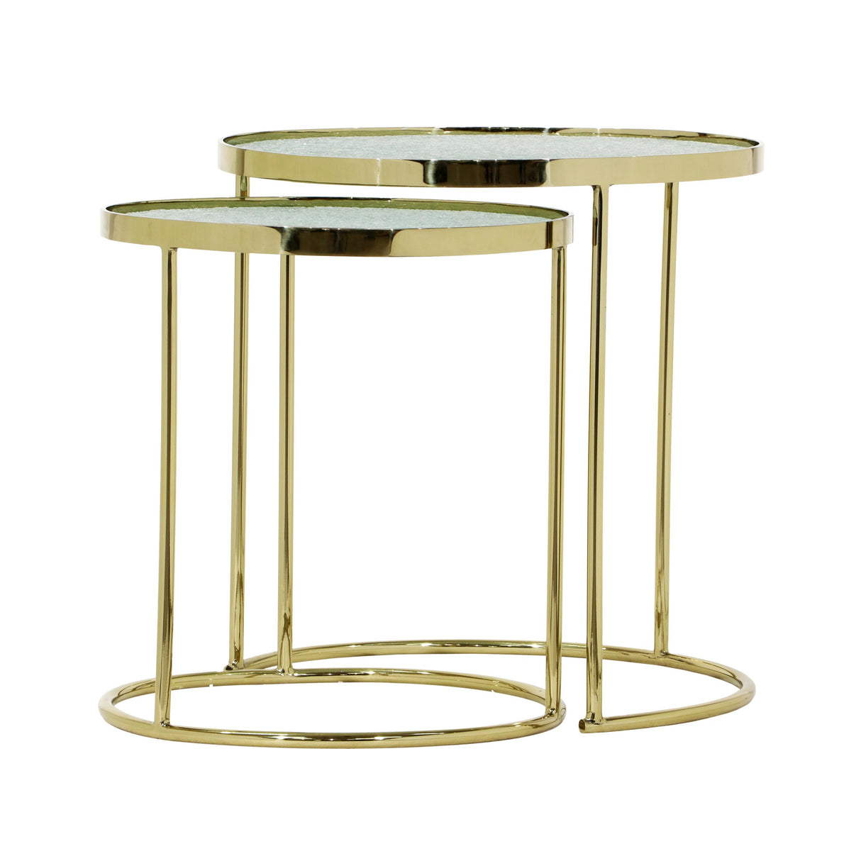 Bassett Gold Bridget Nesting Tables