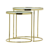 Bassett Gold Bridget Nesting Tables