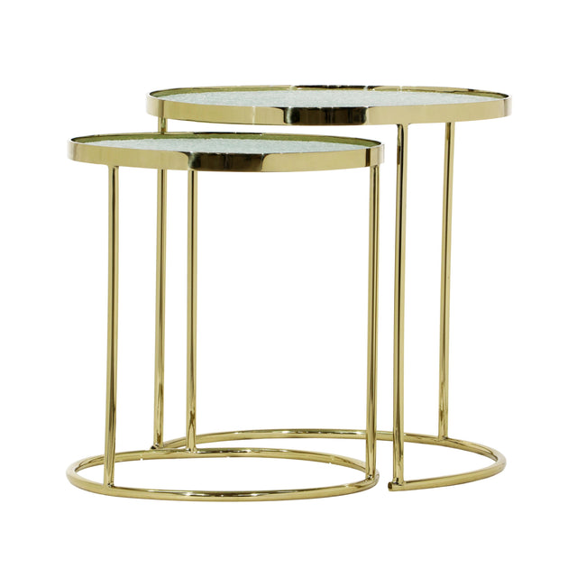 Bassett Gold Bridget Nesting Tables