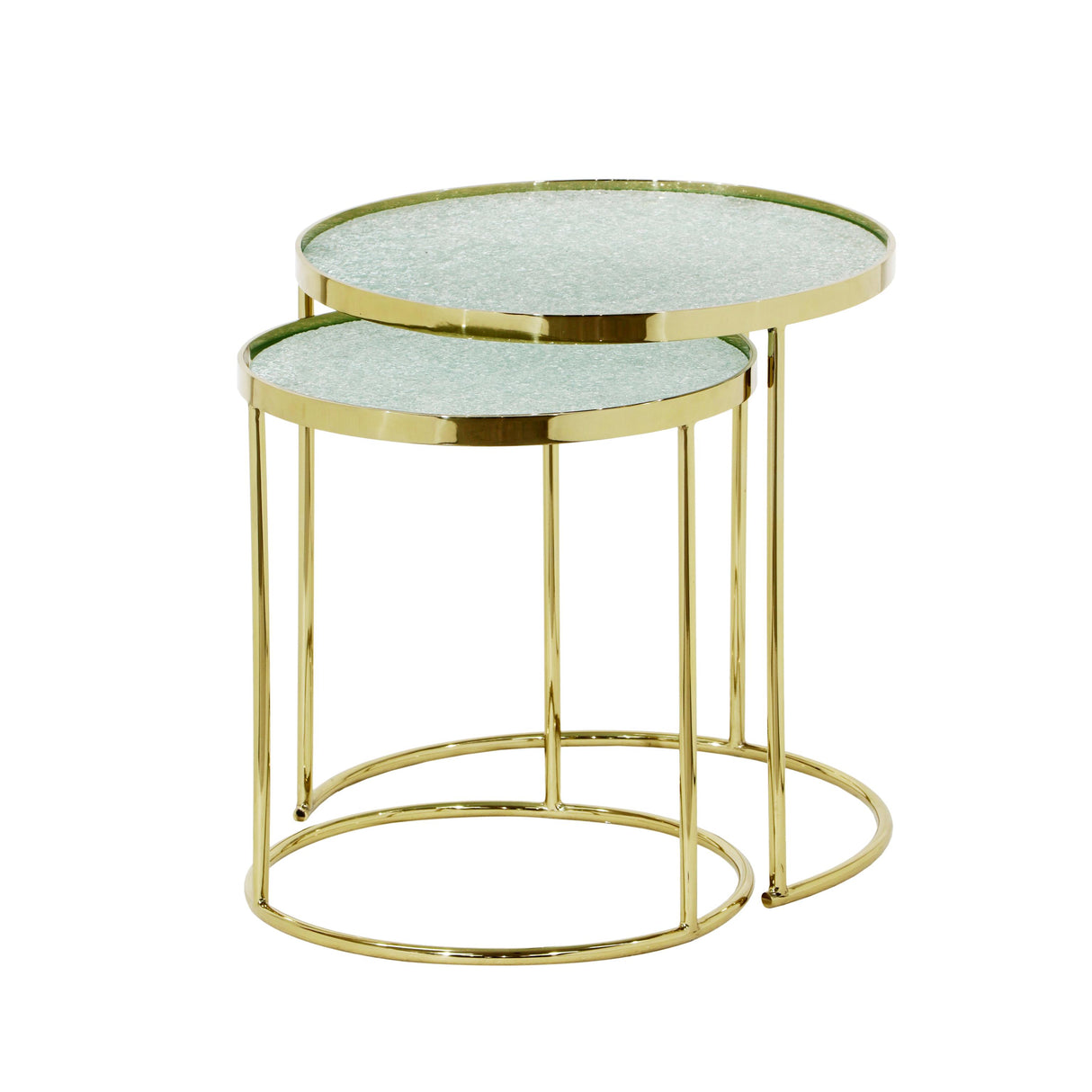 Bassett Gold Bridget Nesting Tables