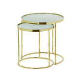 Bassett Gold Bridget Nesting Tables