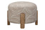 Bassett Khaki Swirl Willow Accent Ottoman