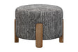 Bassett Exquisite Zebra Jasper Accent Ottoman
