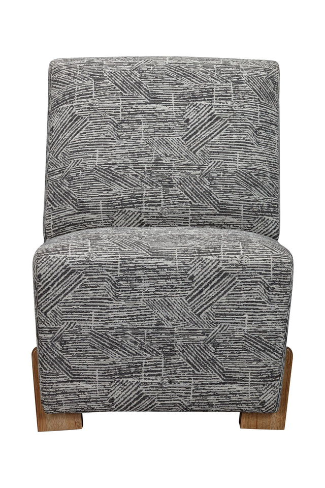 Bassett Exquisite Zebra Jasper Accent Chair