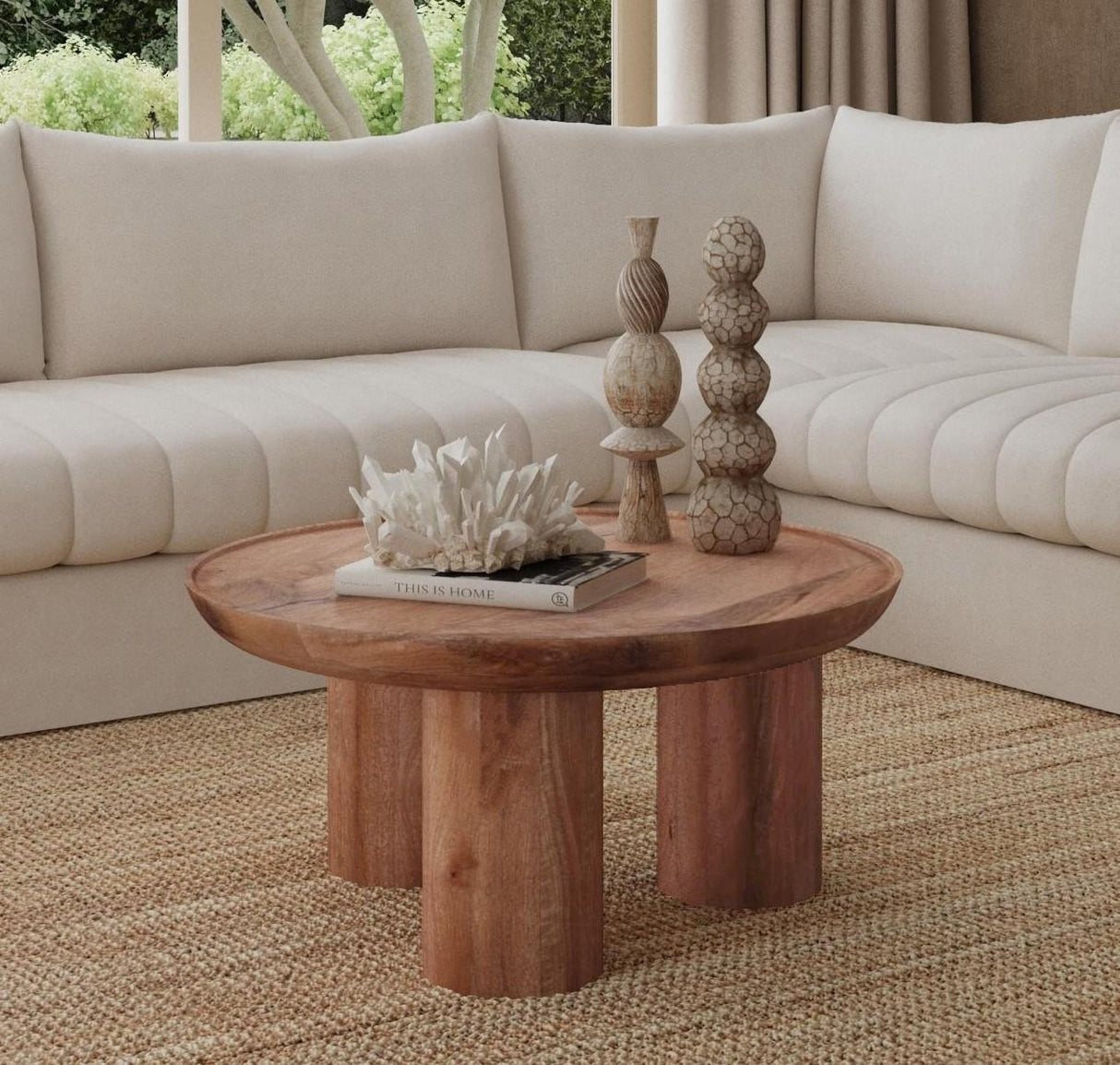 Bassett Brown Blair Coffee Table