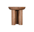 Bassett Natural Mango w/ Sandblasting Blair Round End Table