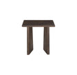 Bassett Antique Natural Mango Wood with Sandblasting Lasso Sq End Table