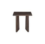 Bassett Antique Natural Mango Wood with Sandblasting Lasso Sq End Table
