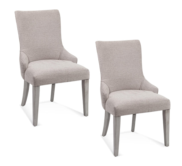Bassett Columbia/desert Delaney Chair Set of 2