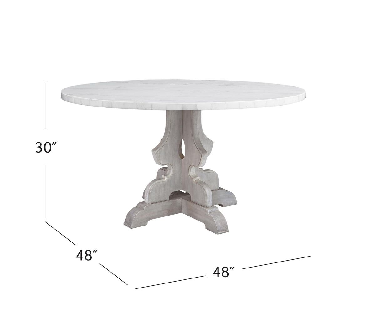 Bassett Gray Delaney Dining Table