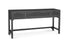 Bassett Sandblasted Matte Black Pentak Console Table