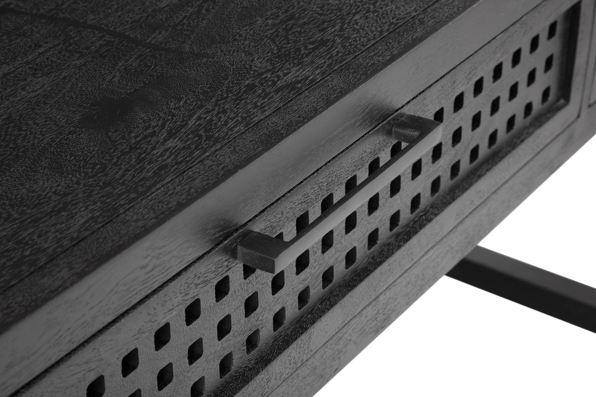 Bassett Black Pentak Console Table